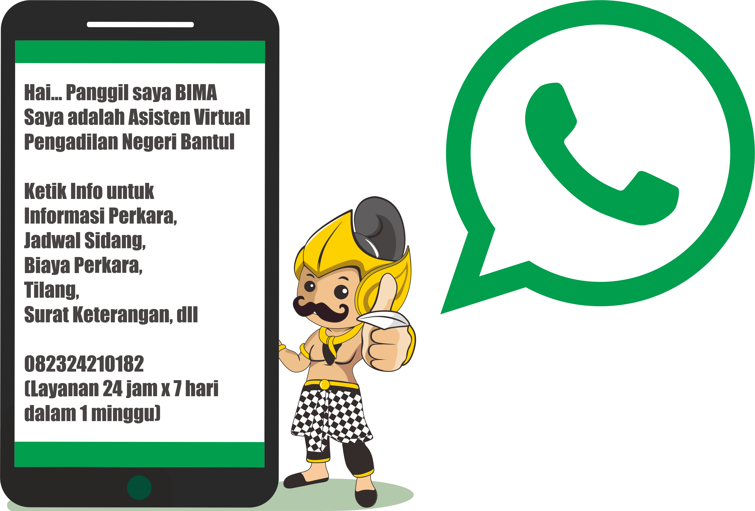 Virtual Asisten BIMA PN Bantul